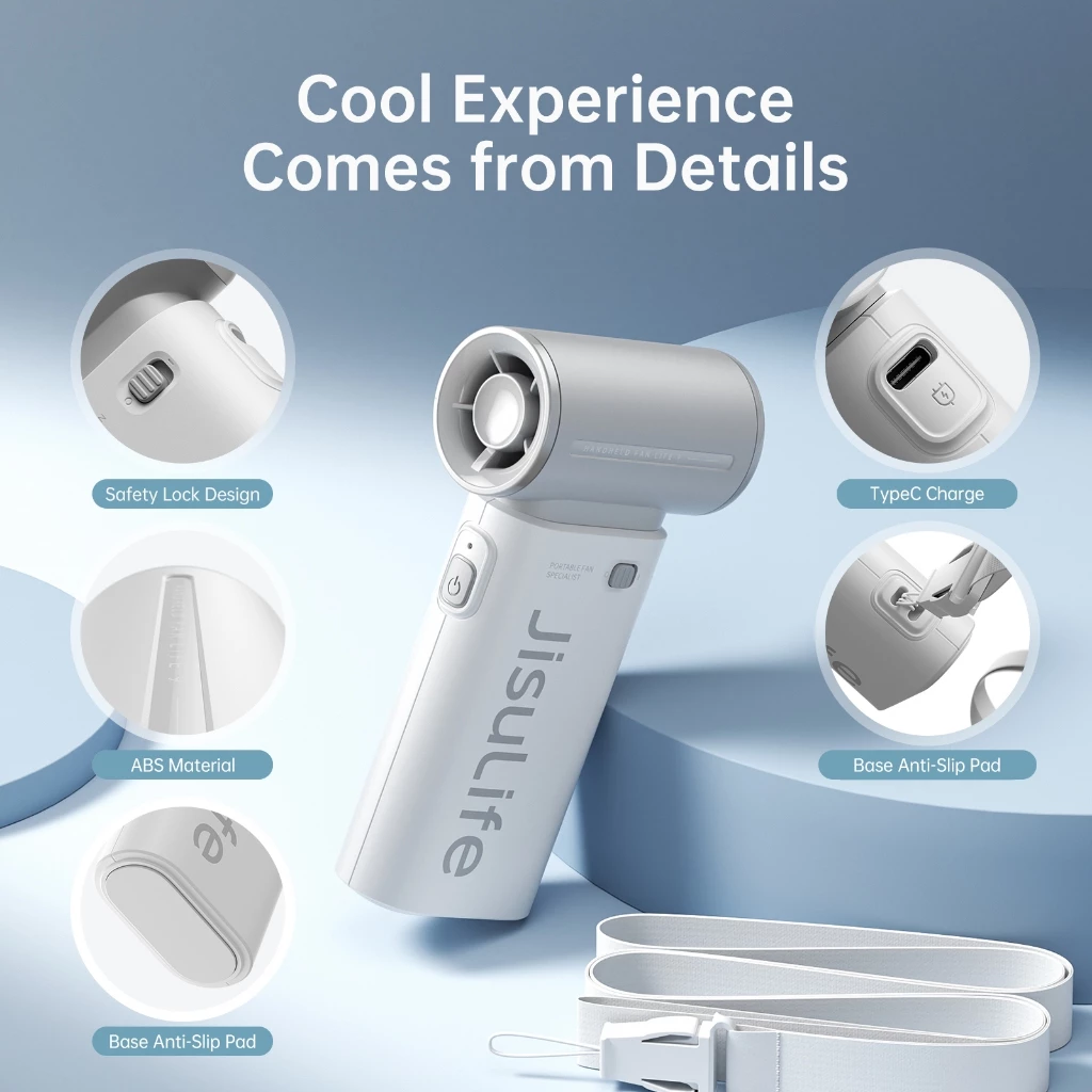 รีวิว JisuLife handheld fan life9 พัดลมเจ็ท ขนาดเล็ก แบบพกพา 3600mAh ใช้งานได้ 13 ชั่วโมง — เหมาะกับใคร?