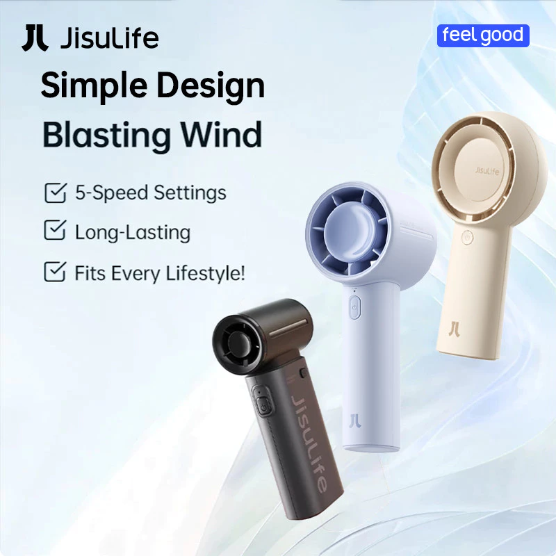 รีวิว JisuLife handheld fan life9 พัดลมเจ็ท ขนาดเล็ก แบบพกพา 3600mAh ใช้งานได้ 13 ชั่วโมง — เหมาะกับใคร?