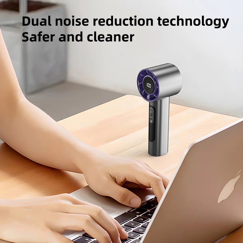 รีวิวจัดเต็ม 【สไตล์ใหม่】พัดลมพกพา Turbo Fan 100-Speed,  USB พัดลมมือถือ Pocket Mini Fan Type-C ชาร์จเร็ว — คุ้มค่ามั้ย?